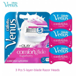 Gillette Venus Comfort raseerija terad koos m&auml;&auml;riva seebiga Lady Hair Eemalda pardel Epilaator Bikiinid Keha Kaenlaaluste Raseerimine punane