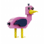 M&auml;ng Gobricks Garten Of Banban Bricks M&auml;ng Rohelise peaga koletis Flamingo MOC mudel Ehitusklotsid Laste Haridus Kingitused