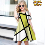 T&uuml;drukutele lillelised lapiga ruudustikuga tr&uuml;kised kleidid lastele t&uuml;drukute peokleit &otilde;lgadeta kleit Printsesskleit l&uuml;hikeste varrukatega kleit &uuml;le 4-aastastele t&uuml;drukutele 80