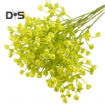 6 tk erksav&auml;rviline kunstlik kipslill lihtsasti hooldatav praktiline simulatsioon Gypsophila lille stseeni paigutus roosa