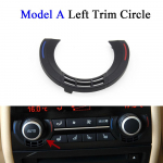 Tagumine kliimaseade AC ventilatsiooni juhtl&uuml;liti raami paneeli katte trimm BMW 5 6 7 X5 X6 seeria F10 F11 F07 F06 F01 F02 F15 jaoks Model A Left