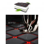 Auto pagasiruumi matid sobivad KIA Sorento Sportage-R K3 Niro KX3 KX5 Soul K5 Optima jaoks (2007-) Veekindel Cargo Liner Boot Black Beige