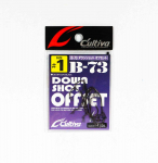 Omaniku B-73 Worm Hook Down Shot Offset suurus 1 (1157)