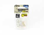 Omanik STBL-66 TN 4X Treble Hook Odrata raskeveokite suurus 1/0 (9437)