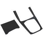 Auto k&auml;iguvahetuss&uuml;steemi multimeedia raami veetassi hoidik ABS kaunistus kaane kleebis Auto salongi tarvikud BMW X5 G05 jaoks s&uuml;sinikkiust must v&auml;rv