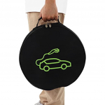 Kaasaskantav EV kaablikott Tesla laadimisadapteri jaoks. Hoiu- ja korraldaja kaablite jaoks Juhtmed ja voolikud Elektriauto laadimiskaabli kandekott Ju hoidmiseks 19x16x15cm