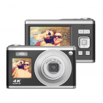 Andoer 2,88-tolline kaasaskantav digikaamera kompaktkaamera 60MP 4K Ultra HD 16x suum automaatne teravustamine