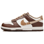 Nike Dunk Low GS Ruuduline Pruun Laste Tossud Sail Mitmev&auml;rviline Kaka-Wow FV3653-191 35.5 black