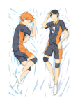 50*180cm Anime Dakimakura Haikyuu V&otilde;rkpall Haikyuu!! Padjap&uuml;&uuml;r Hugging Body Padjakate Boyfriend Long Seljatoega Voodipadi 40x120cm Peach Skin white