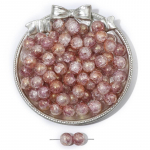 20 tk 10 mm uhked klaashelmed pragunenud kullast fooliumist helmed pahkluu k&auml;ev&otilde;ru kaelakee v&otilde;lusid k&auml;sitsi valmistatud DIY ehete valmistamiseks 10mm 20pcs