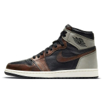 Air Jordan 1 Retro High OG Patina Unisex tossud Must Valgus-armeeroheline Valge 555088-033 36