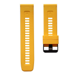 QuickFit 22mm 26mm rihm Garmin Epix Gen 2 silikoonrihmale Garmin Fenix ​​7 7X 5Plus 6XPro Enduro 2 k&auml;ev&otilde;ru kellarihmale 22mm kollane