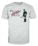 Banksy J&auml;lgi oma unistusi Naljakas tark linnakunst Graffiti mood Hipsteri unisex T-s&auml;rk S