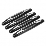 4 tk auto ukse serva trimmikaitse kriimustusvastane dekoratiivriba kleebis