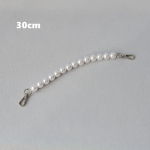 Uue moe naise k&auml;ekoti tarvikute osad valge akr&uuml;&uuml;lvaigust kett Luksuslik tugeva rihmaga naiste &otilde;lgsiduri k&auml;epideme ketid 30CM valge