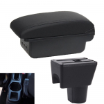 Nissan Terrano 3 jaoks Renault Dusteri auto k&auml;etugede kasti jaoks Renault Oroc Retrofit Hoiutarvikud Interj&ouml;&ouml;ri &uuml;ksikasjad USB laadimine must