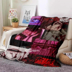 Junji Ito Tomie Kawakami Ghost pehme pl&uuml;&uuml;sist tekk, flanelltekk elutuppa magamistoa voodi diivani piknikukate 3D 75x100cm