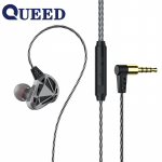 F5 Sports Hollow Heavy Bass Mobiiltelefoni k&otilde;rva juhtmega k&otilde;rvaklapid h&otilde;be