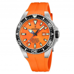 Festina Sukelduja Kummirihm Oranž T&auml;hik Kvarts F20664-4 200M Meeste K&auml;ekell oranž
