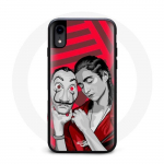Iphone X &uuml;mbris La Casa De Papel Nairobi mask