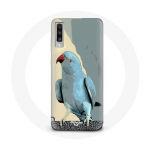 &Uuml;mbris Samsung Galaxy A70 Parakeets Parrots Blue jaoks