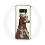 &Uuml;mbris Samsung Galaxy S8 Dobermani koerat&otilde;ugu jaoks