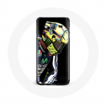 &Uuml;mbris Samsung Galaxy A3 Valentino Rossi mootorratta kiirusjuhi jaoks