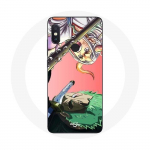 &Uuml;mbris Xiaomi Redmi Note 5 Pro Yamato ja Zoro One Piece Anime plakati jaoks