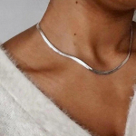 Mood Vintage Madu Kett Kaelakee Mehed Naised Unisex Krae Choker Kuld H&otilde;be V&auml;rv Lame Madu Kett Kaelakee Trendikas Ehted 1 pc