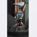 Beebi jalutusk&auml;ru Laste reisiriistad Kokkupandav kerge jalutusk&auml;ru Laste kolmerattaline ema reisimiseks h&auml;davajalikud t&ouml;&ouml;riistad 55.5*36*47.5cm roheline