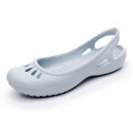 Veekindlad ja hingavad perforeeritud kingad suvel vihmaperioodil vaba aja ja moekad rannaturism naiste v&auml;ljal&otilde;igetega sandaalid &uuml;hev&auml;rvilised mitmek&uuml;lgsed 35 helesinine v&auml;rv