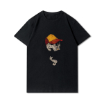 Suures suuruses S-3XL 30 mustriga puuvillane suvine Harajuku meeste T-s&auml;rk Skull Print Oversize Tees &Uuml;markaelus T-s&auml;rk vabaaja topid XXXL