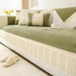 Prantsuse kreemjas stiilis diivanipadi All Seasons universaalne libisemiskindel nahkdiivan k&otilde;ik-&uuml;hes 70*70cm tumehall v&auml;rv