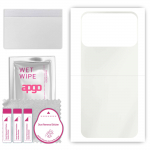 apgo MATTE Protective Skin Sticker for the back compatible with Tecno Spark 8P, Wrap Film, Hydrogel Film, Flexible, Soft TPU with positioning layer ea