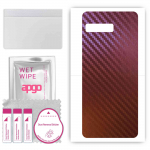 apgo skin sticker film foil vinyl for the BACK compatible with Asus ROG Phone 3 Strix, scratch-resistant, easy to install - Carbon Chameleon CAKA5