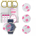 3x apgo Ultra-Clear Hybrid protective glass compatible with Vector Smart VCTR-34-02 03, flexible nano glass, great replacement for tempered glass, scr