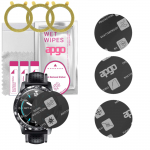 3x apgo MATTE Hybrid protective glass compatible with Colmi SKY1 Plus, flexible nano glass, great replacement for tempered glass, scratch-resistant, f