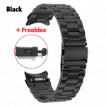 Metallist rihm Samsung Galaxy Watch 6 4 40 mm 44 mm k&auml;ev&otilde;rule &Uuml;he kl&otilde;psuga kinnitus Galaxy Watch5 Pro 45 mm jaoks Galaxy Watch 6 Classic 43 mm 47 mm rihmaga Galaxy Watch 4 40mm h&otilde;be