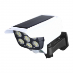 P&auml;ikese v&auml;lisvalgustuse simulatsiooni aiavalgustid LED v&otilde;ltskaamera seinavalgustite valve must