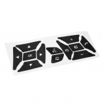 Rooliratta nupu trimmikatte remondikleebised C-klassi CLS C218 SLK W172 W204 W212 W218 W207 asenduskleebised