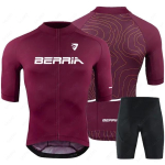BERRIA meeste jalgrattas&auml;rgi komplekt 2024 suvi jalgrattas&otilde;idu riided l&uuml;hikeste varrukatega maastikuratta riided Maillot Ciclismo Hombre L
