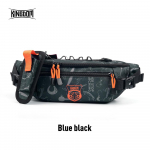 Kingdom Kalastuskott 1000D Veekindel Nailon V&auml;litingimustes 20x11x11cm Multifunktsionaalsed Kalap&uuml;&uuml;gikoti Kotid Mudel LYB-24 Kott Blue black