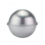 2 tk 4,5/5,5/6,5 cm 3D alumiiniumsulamist omatehtud &uuml;mmargune sf&auml;&auml;riline DIY vannipommivorm 1#