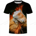 Suvine meeste T-s&auml;rk Loom Pig Koer Kass 3D Prindiga T-s&auml;rk Meeste Naiste Mood l&uuml;hikeste varrukatega T-s&auml;rk &Uuml;markaelusega Naljakas T-s&auml;rk Laste Topid 2XL