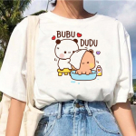 Bubu And Dudu T-s&auml;rk Naiste T-s&auml;rgid Anime Suvine Disainer-T-s&auml;rk Naiste Disainerriided S