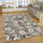 Dollar Euro Pound Money Rich Cartoon Area vaip, vaibavaip kodu elutoa diivani uksemati sisekujunduseks, laste libisemiskindel p&otilde;randamatt 40x60cm(15x23in)