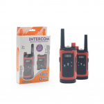 2 tk laste pikamaa raadiosaatjad LED-valgusega 2-suunaline juhtmevaba kaasaskantav elektrooniline laste m&otilde;istatusm&auml;nguasi CHINA