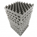 12 tk 30 * 30 * 5 cm vahtpaneelid munavahupadja heliisolatsioonivaht kodustuudio KTV jaoks hall