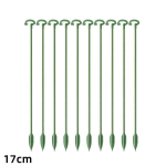 10x taimetugikomplekt Lilletaime tugipulgad &uuml;het&uuml;veliste taimede jaoks Aiataimede tugivaiade jaoks 17cm