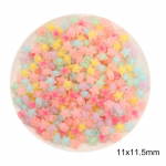 Kodupeo tarvikud V&otilde;ileib Akr&uuml;&uuml;l J&auml;&auml;tunud Ripats T&auml;hekuju 40tk Mood 11mm L&auml;bipaistvad K&auml;sit&ouml;&ouml;tarvikud Lahtised Helmed Kommi V&auml;rv